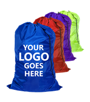 Large Screen Printed Laundry Bags